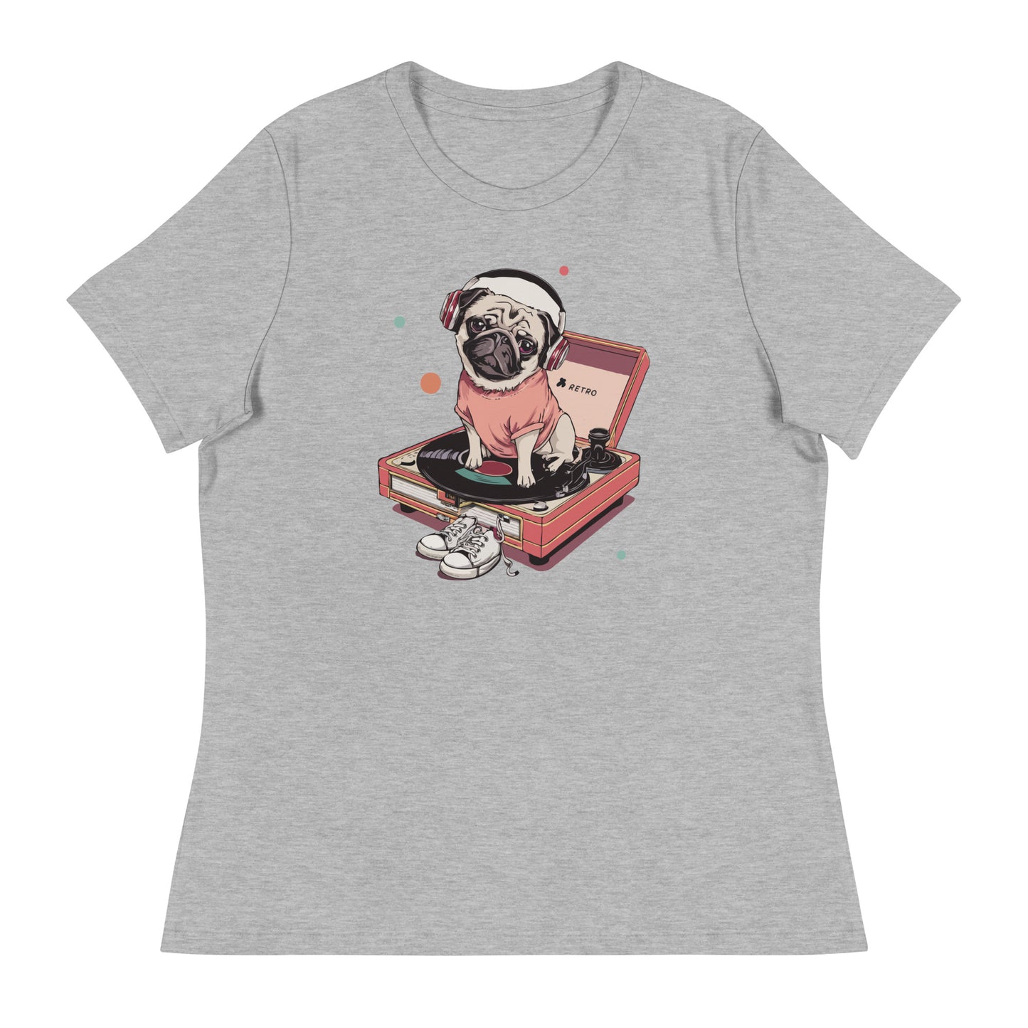 Pugtastic Grooves: The Vinyl Companion T-Shirt