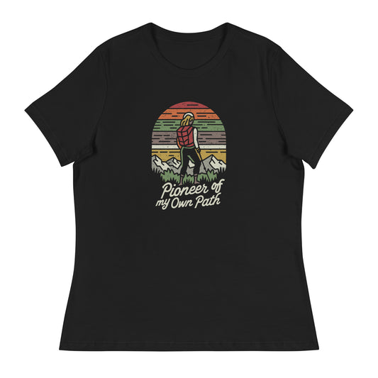 Women's Relaxed T-Shirt - Pioneer of My Own Path