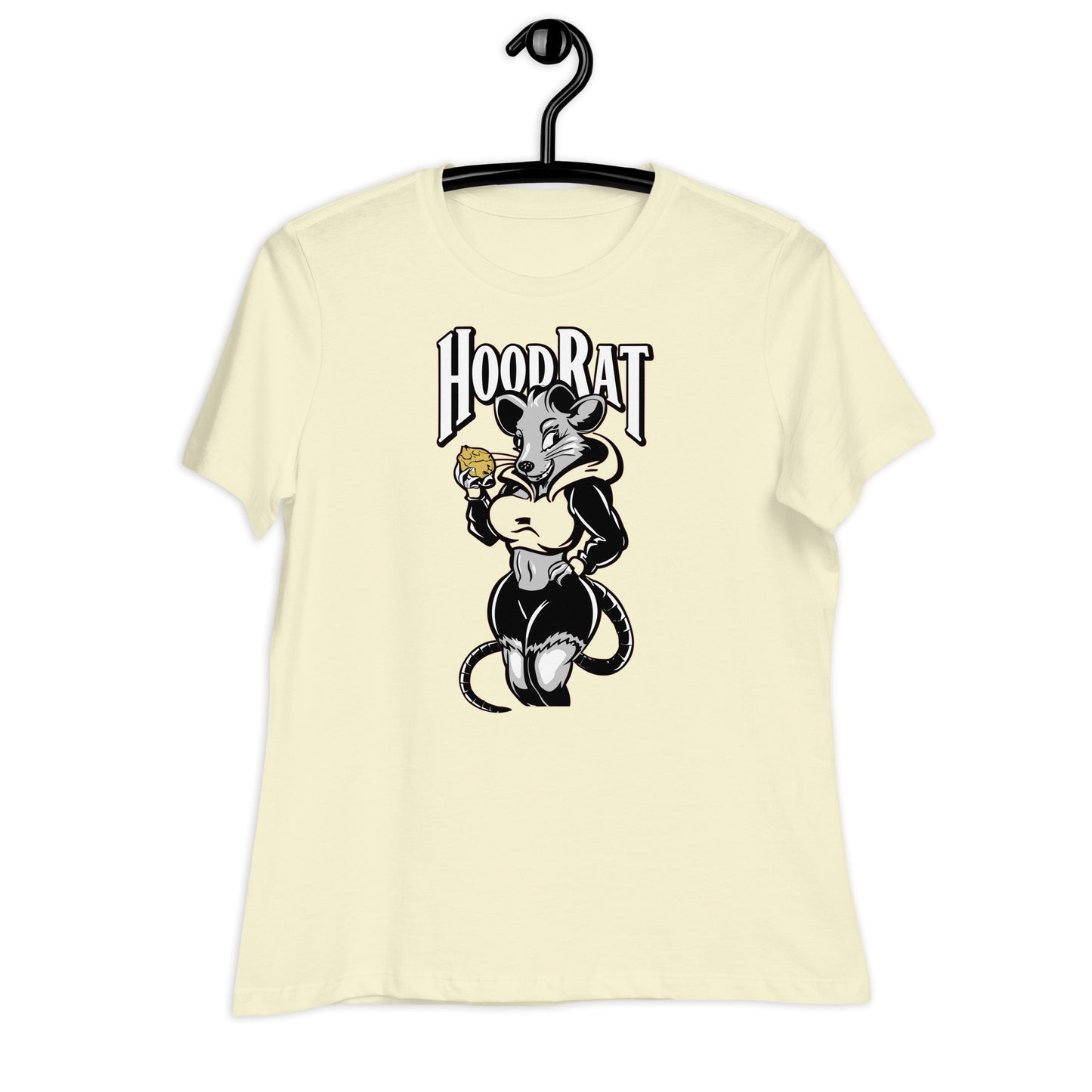 Women's Relaxed T-Shirt - "Hood Rat" Urban dweller