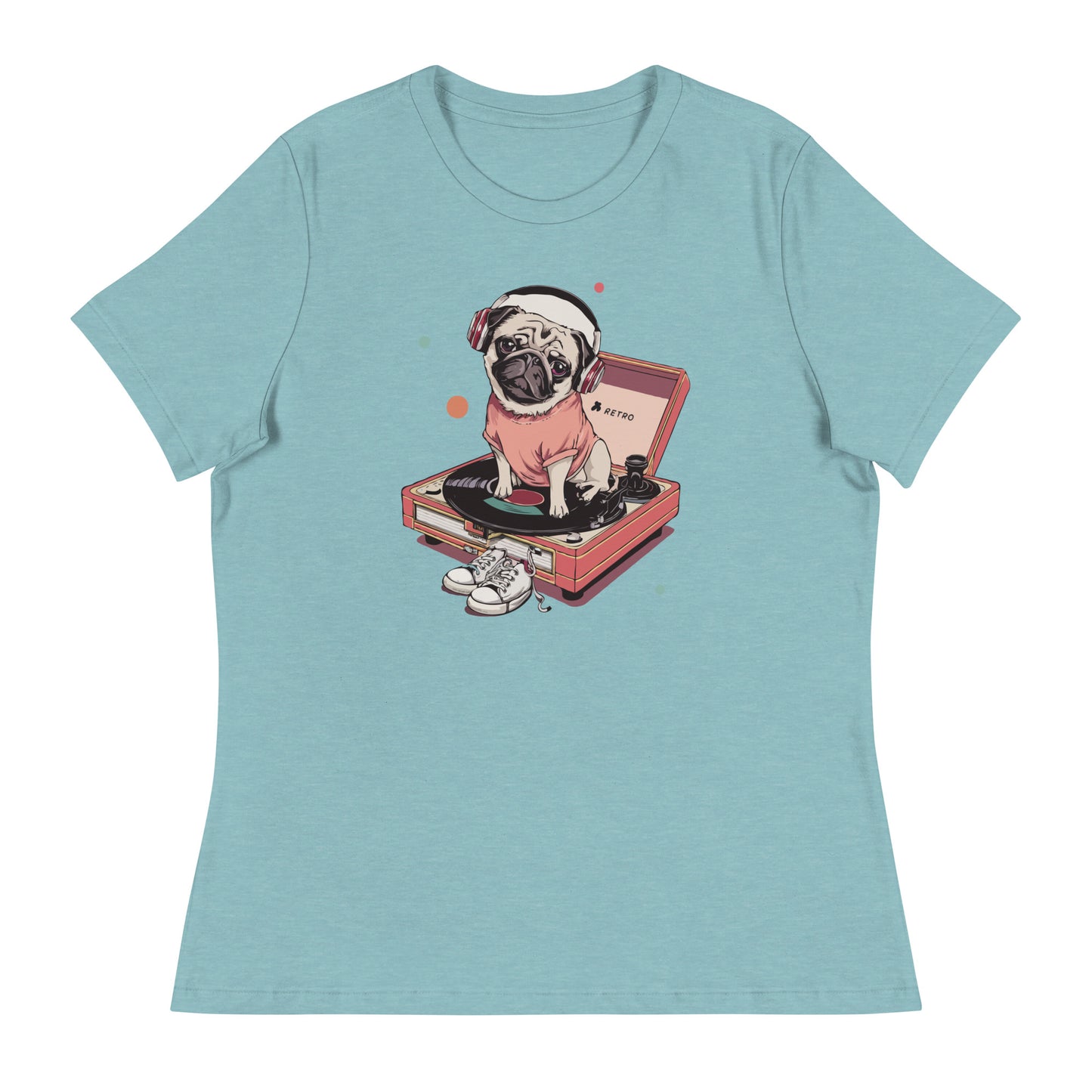 Pugtastic Grooves: The Vinyl Companion T-Shirt