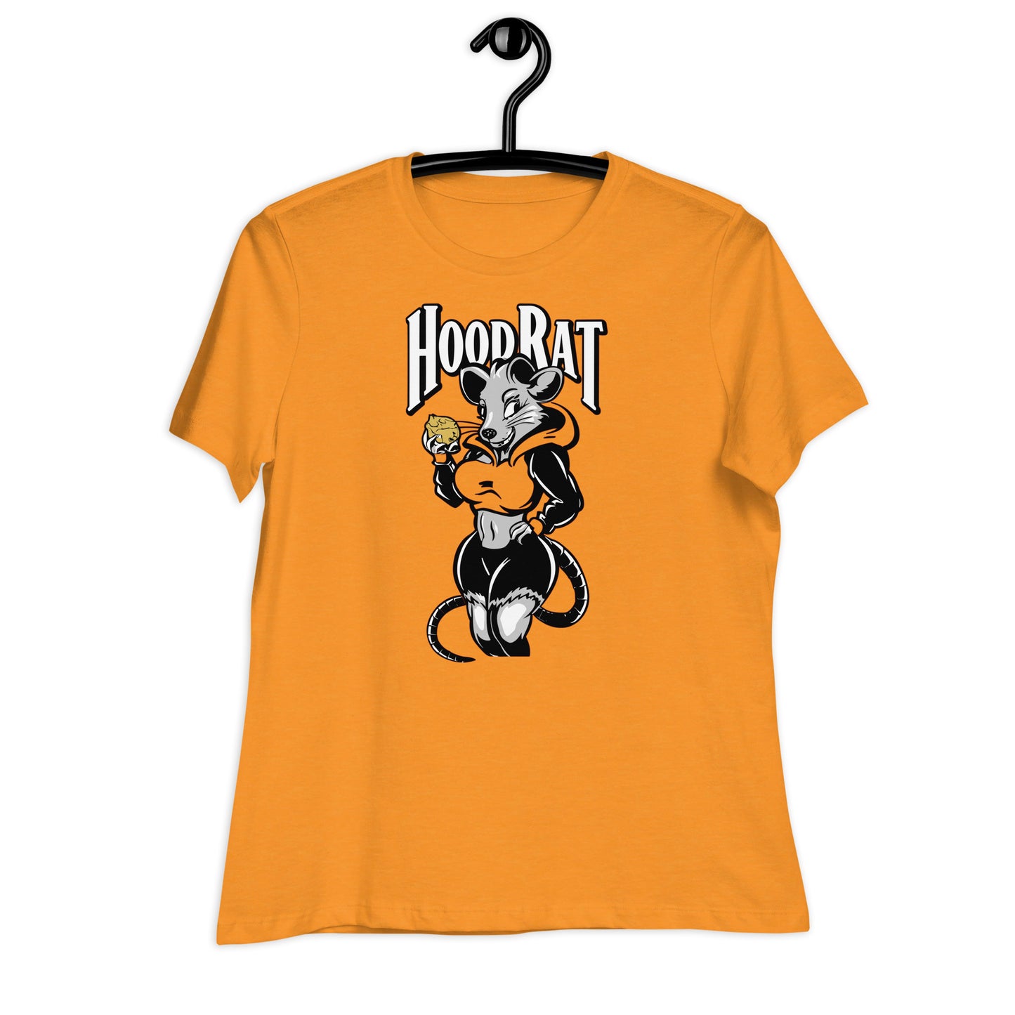 Women's Relaxed T-Shirt - "Hood Rat" Urban dweller