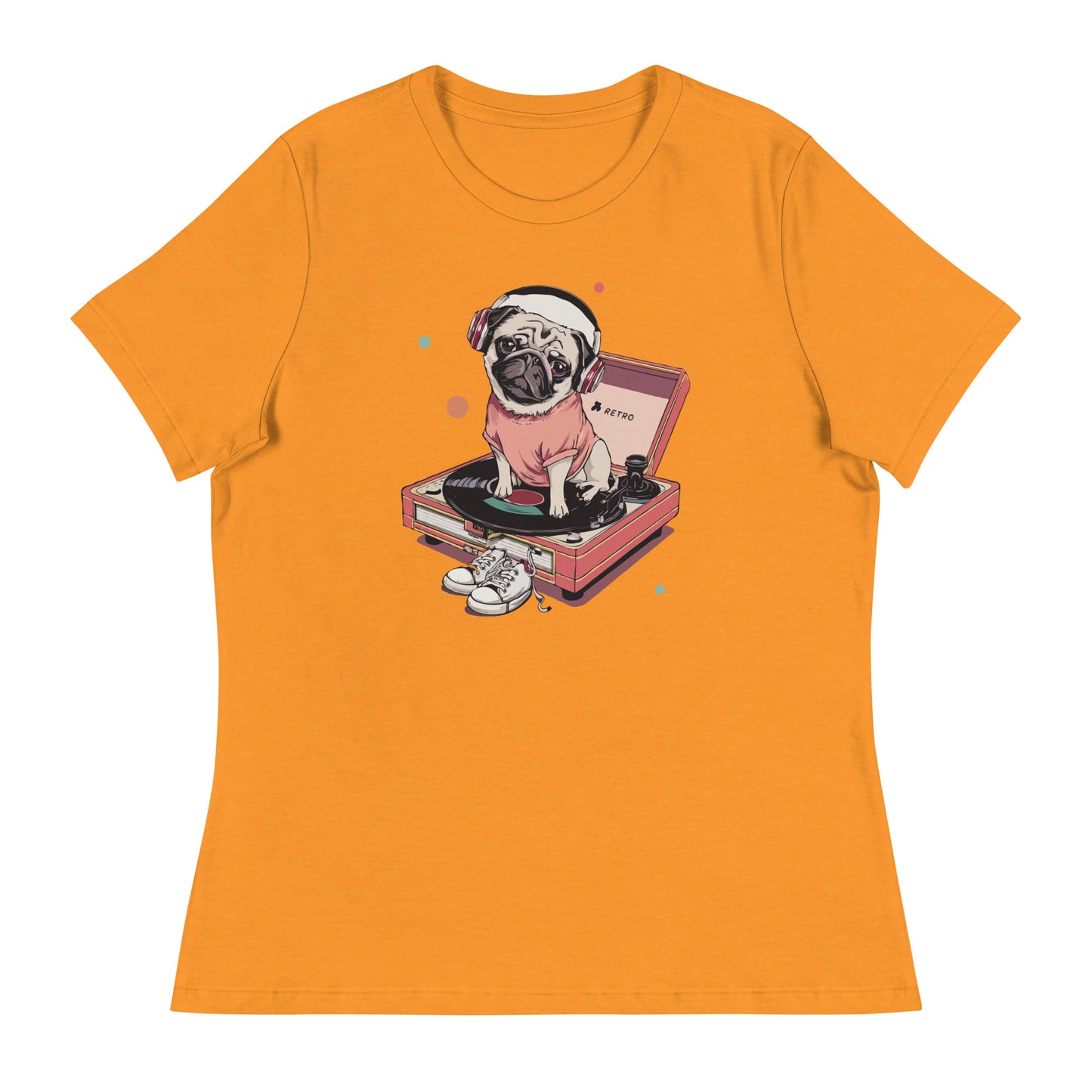 Pugtastic Grooves: The Vinyl Companion T-Shirt