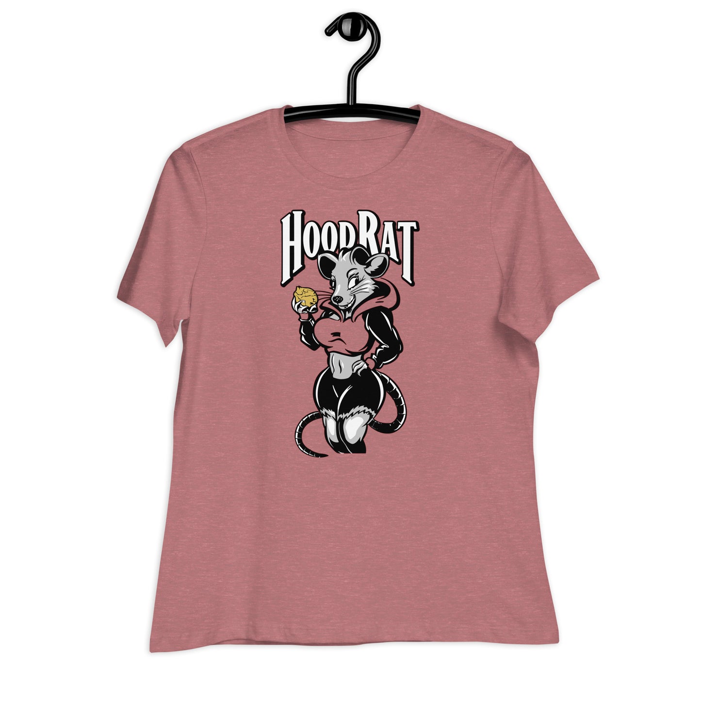 Women's Relaxed T-Shirt - "Hood Rat" Urban dweller