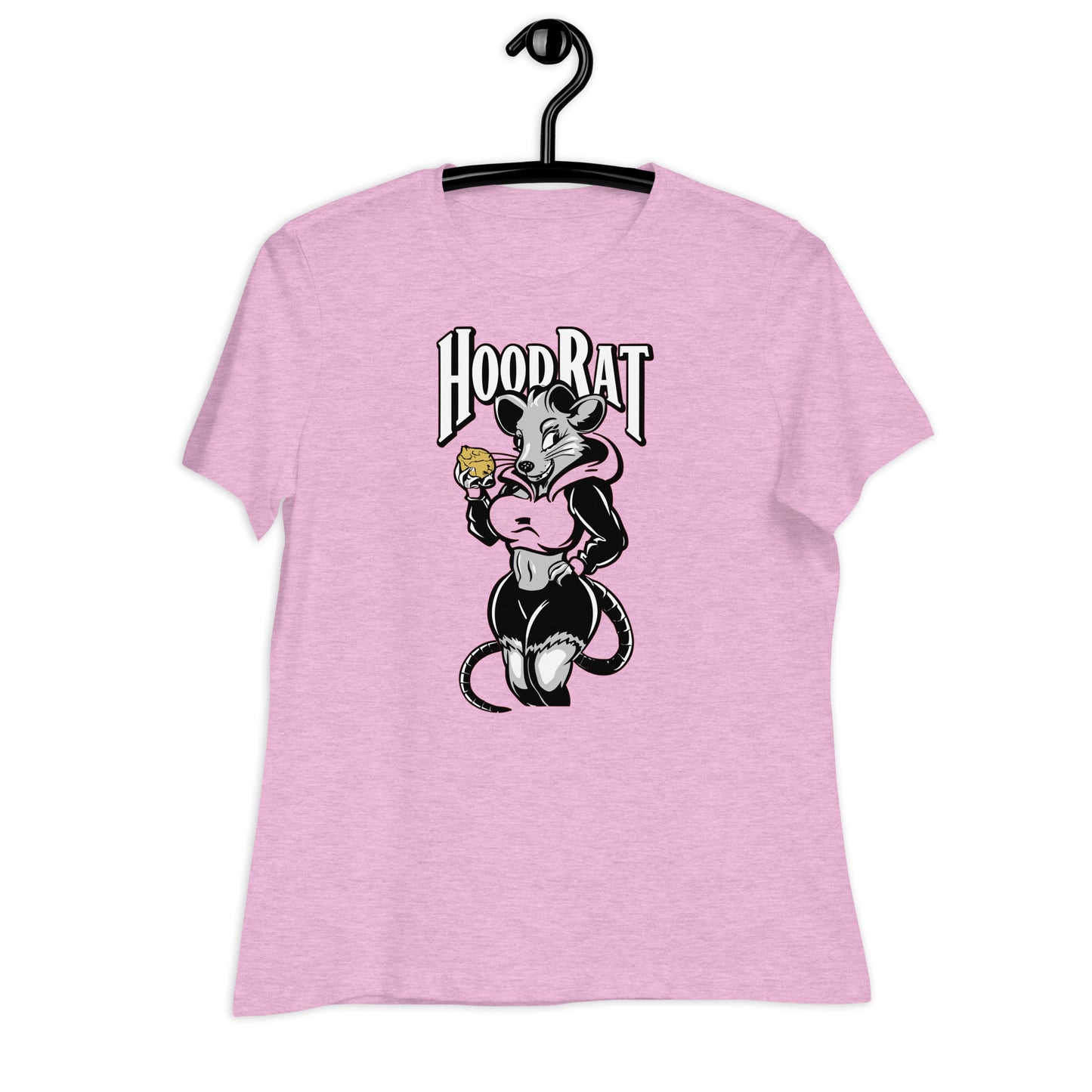 Women's Relaxed T-Shirt - "Hood Rat" Urban dweller