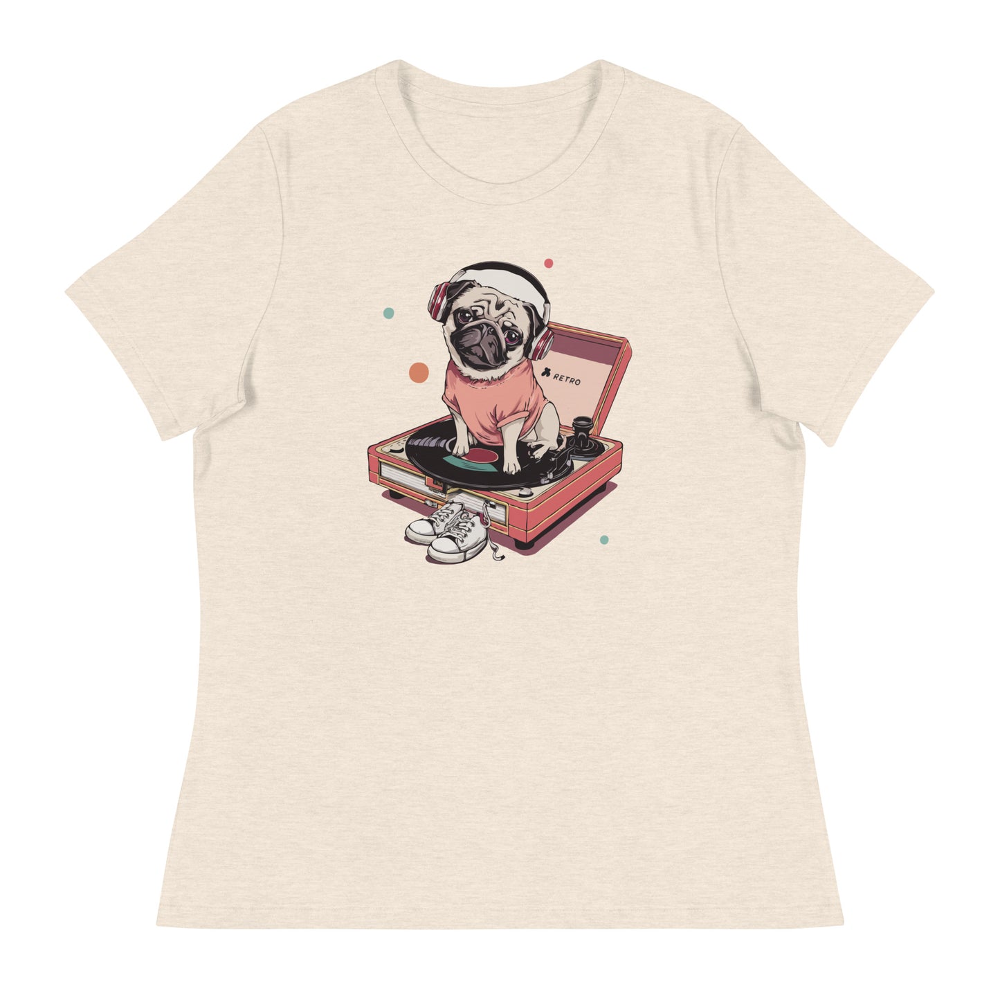 Pugtastic Grooves: The Vinyl Companion T-Shirt