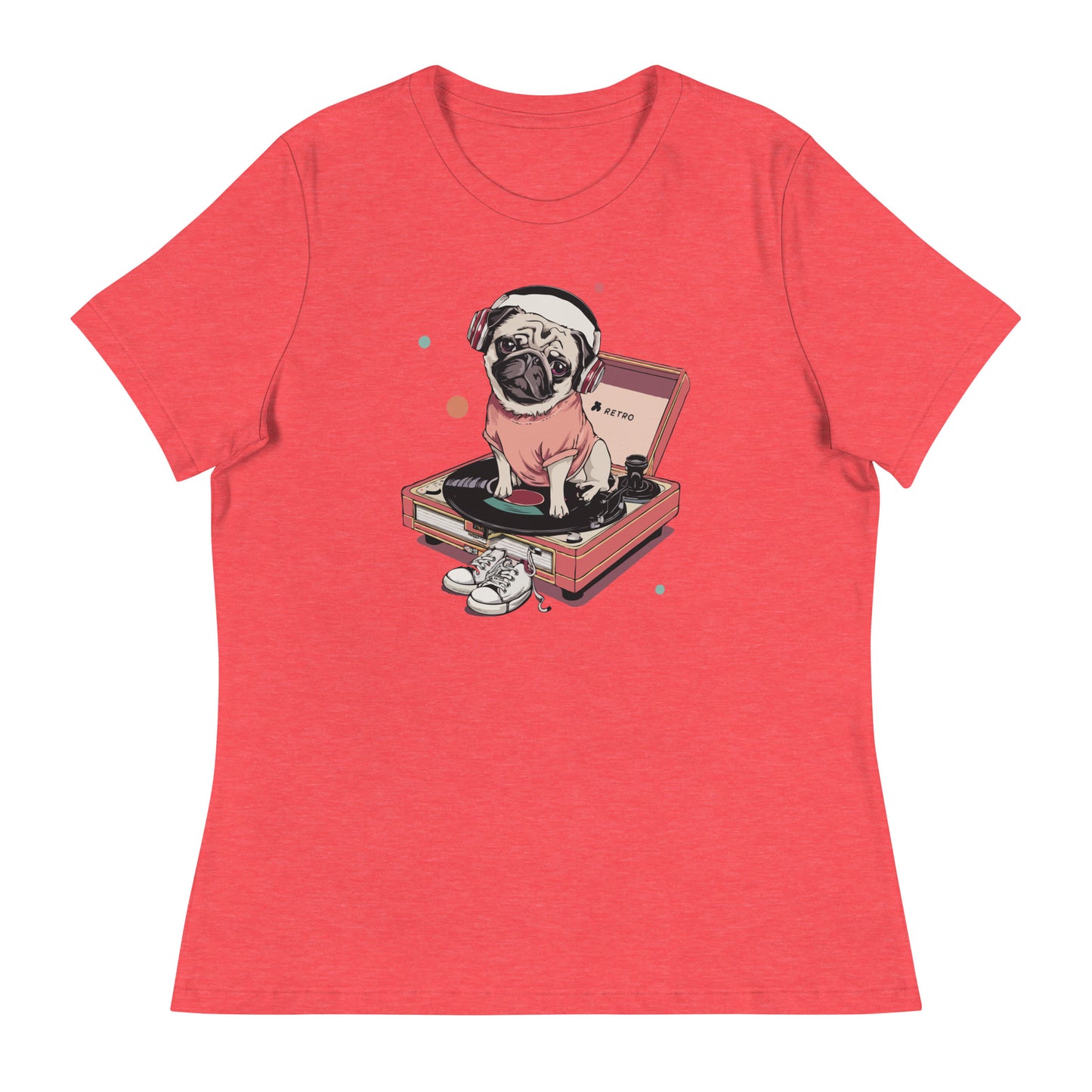 Pugtastic Grooves: The Vinyl Companion T-Shirt