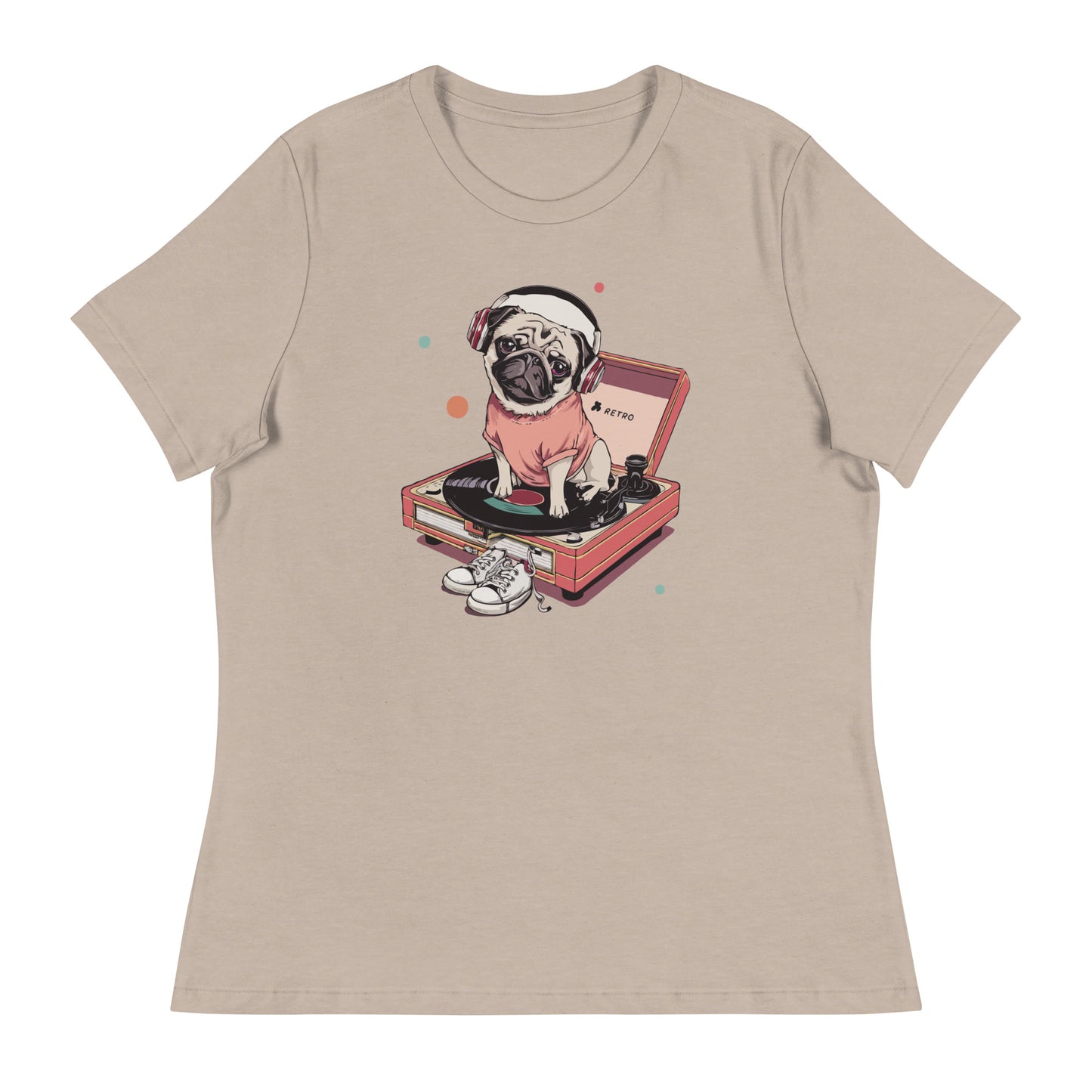 Pugtastic Grooves: The Vinyl Companion T-Shirt