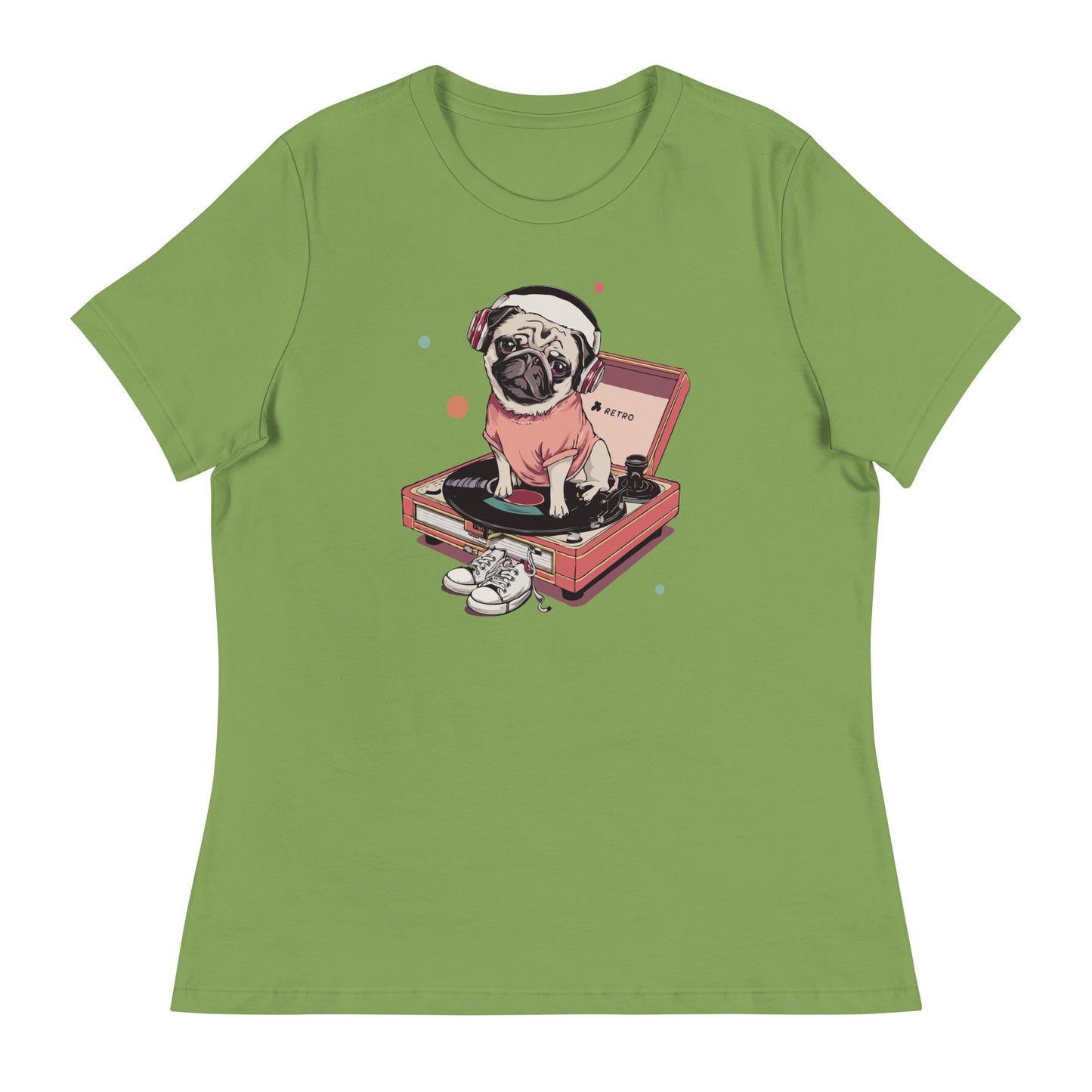 Pugtastic Grooves: The Vinyl Companion T-Shirt