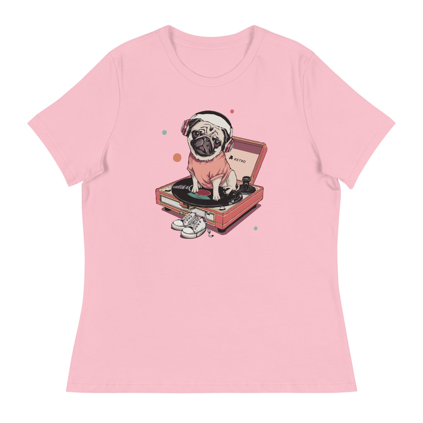 Pugtastic Grooves: The Vinyl Companion T-Shirt