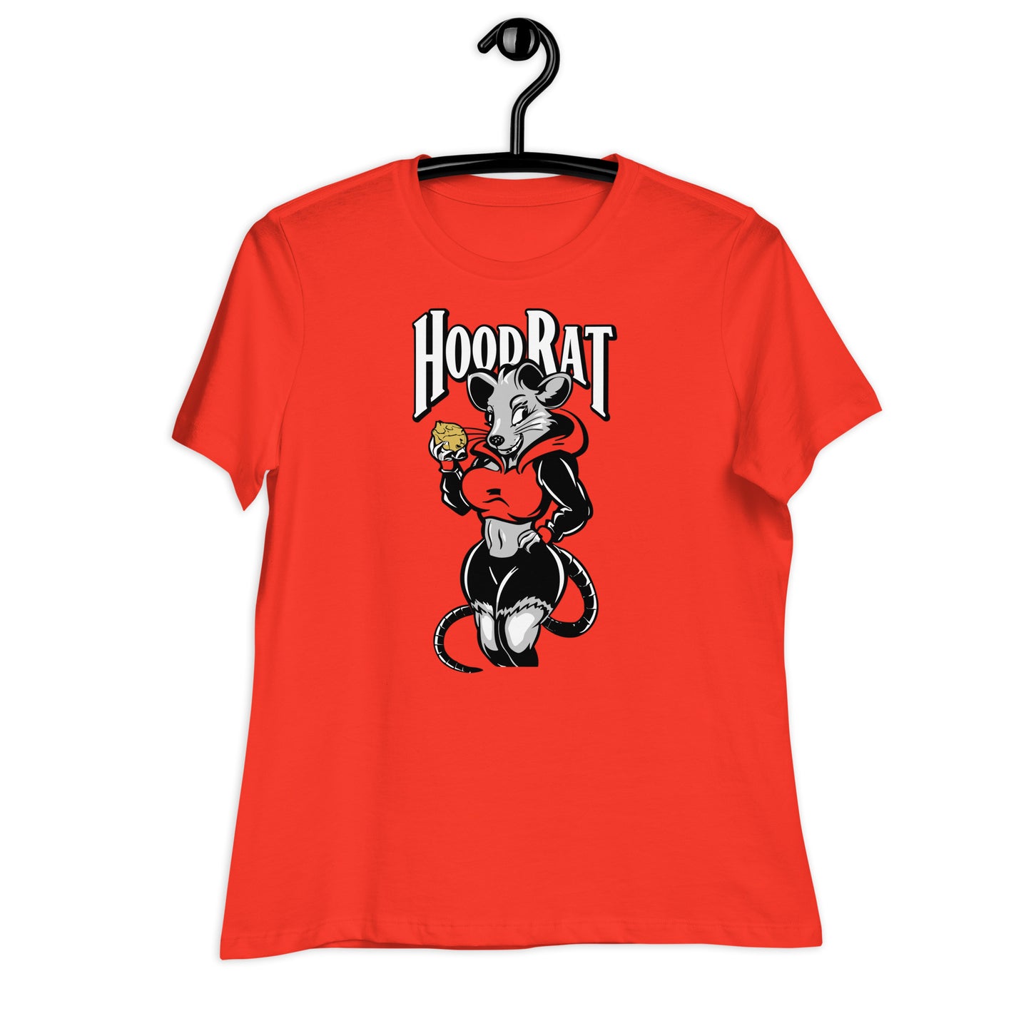 Women's Relaxed T-Shirt - "Hood Rat" Urban dweller