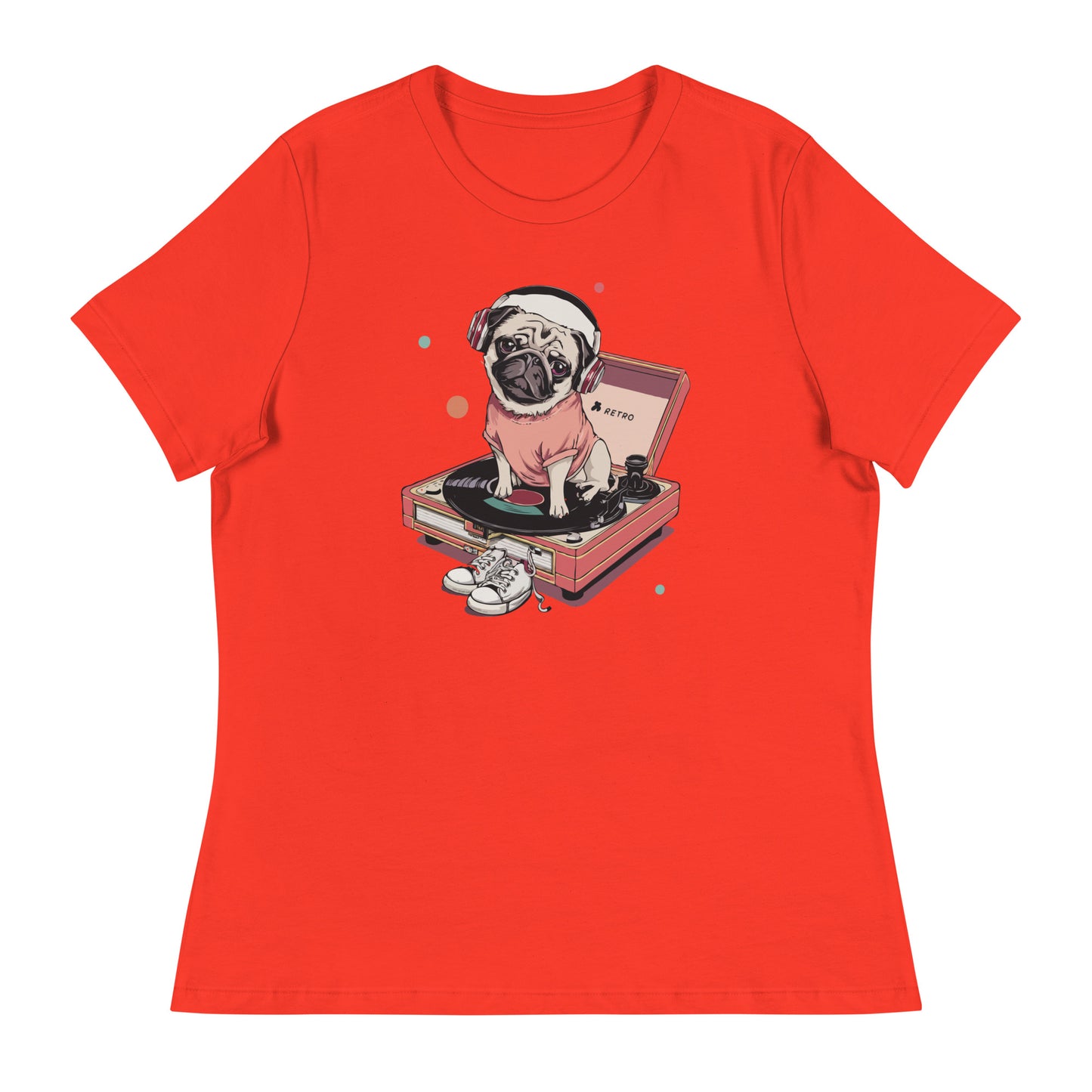 Pugtastic Grooves: The Vinyl Companion T-Shirt